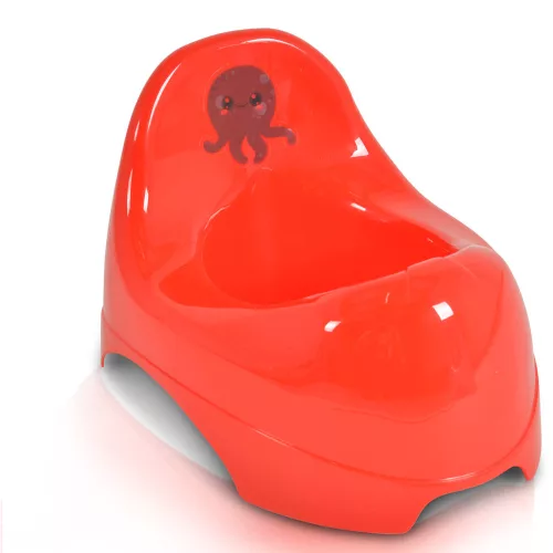 JELLYFISH bébi egyszerű bili POLIPOS PIROS