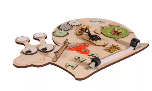 Moni Toys Montessori matatófal snail