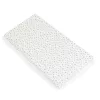 CLASSICO szivacsmatrac 9cm 120x60cm textil huzat FEHÉR csillagos