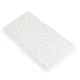 CLASSICO szivacsmatrac 9cm 120x60cm textil huzat FEHÉR csillagos