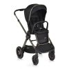 iCLICK Babakocsi 2in1 szett 22kg, aluminium váz, fordítható ülés, autom. csukható FEKETE