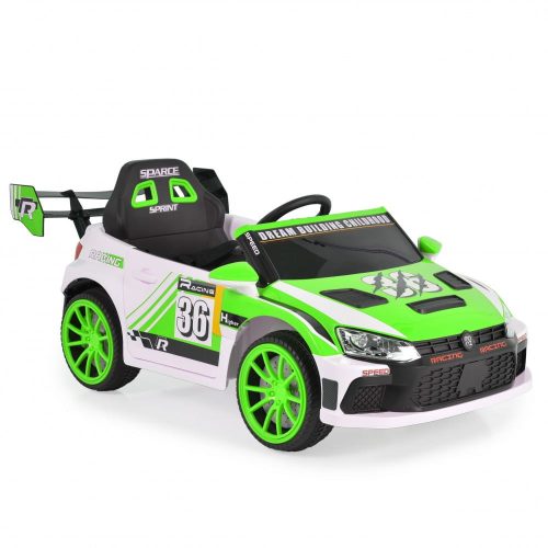 Bo drift e. autó hátsó spoiler szárnnyal zöld