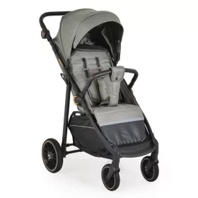 BUGGY babakocsi lapracsukható, nagy kerekek, könnyű ZÖLD