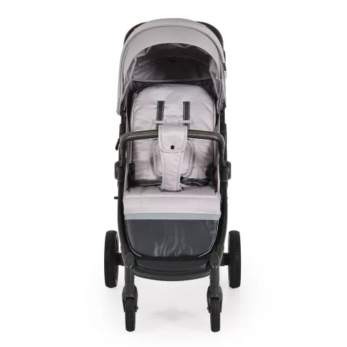 BUGGY babakocsi lapracsukható, nagy kerekek, könnyű SZÜRKE