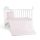 Nook 3 részes bébi ágynemű huzat garnitúra PINK CSILLAG