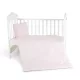 Nook 3 részes bébi ágynemű huzat garnitúra PINK CSILLAG