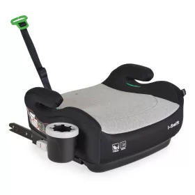   I-SWIFT ülésemelő pohártartóval 125-150cm I-SIZE és ISOFIX SZÜRKE