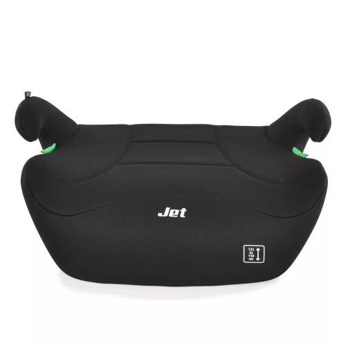 JET ülésmagasító 125-150cm I-SIZE FEKETE