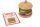 TOOKY Toy fa hamburger készítő szett