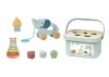 Tooky toy 3in1 készségfejlesztő doboz formabedobóval