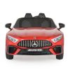BO DK-SL63 MERCEDES elektromos kisautó 2 motor, 125cm, 35kg-ig PIROS