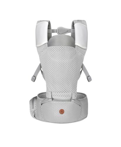 MISTRAL bébi hordozó 3 poziciós, ergonomikus, hálós VSZÜRKE
