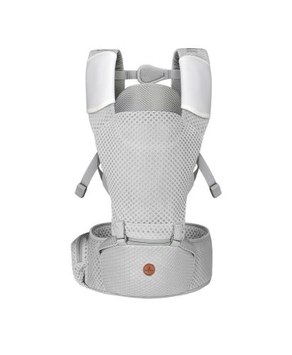 MISTRAL bébi hordozó 3 poziciós, ergonomikus, hálós VSZÜRKE