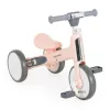 LEARN-to-Ride mini futóbicikli 3 kerekű tricikli, összecsukható PINK/rózsa