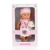BABA 30cm újszülött macival PINK