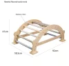 FA MÁSZÓHÍD PIKLER Montessori  92*43cm NATUR