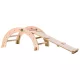 FA MÁSZÓHÍD rámpával PIKLER Montessori  79*40cm+92cm rámpa NATUR