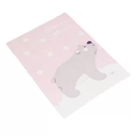 Takaró 75x100 cm Dreamy bear PINK