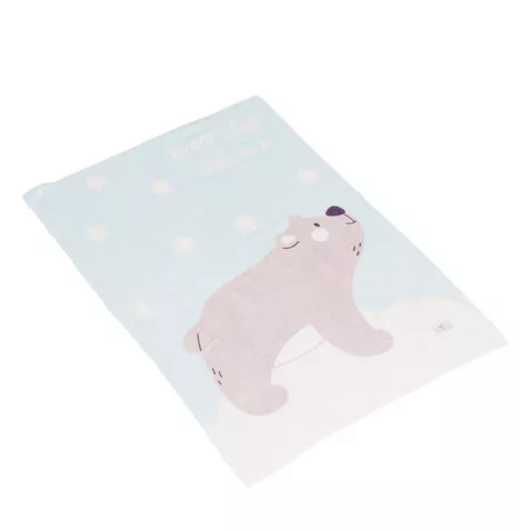 Takaró 75x100 cm Dreamy bear KÉK