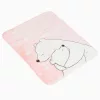 TAKARÓ SOFTY pihe puha kicsi 80*110cm  jegesmedvés PINK