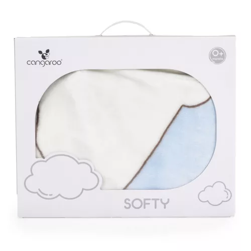 TAKARÓ SOFTY pihe puha kicsi 80*110cm  jegesmedvés VKÉK