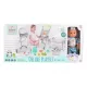 BABA játékszett 36 cmes FIÚ babával delux playset KÉK
