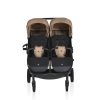 MONI TWINGO Iker babakocsi lábzsákkal CAMEL/BÉZS