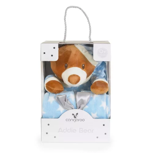 TAKARÓ Addie bear 90x75cm KÉK