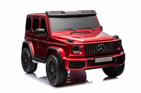 BO Mercedes-Benz G63 4x4 2személyes elektromos autó PIROS
