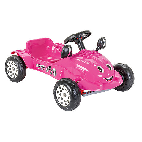 Pilsan Herby ÚJ pedálos autó METÁL PINK