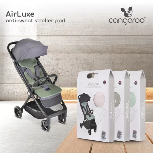 AIRLUXE babakocsi ülésvédő/nedvesség elleni huzatvédő SZÜRKE