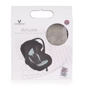   AIRLUXE autós hordozó párna, izzadásgátlós 40-87cm SZÜRKE