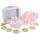 BEARLI ajándékszett takaró, játék, zokni 6in1 PINK
