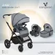 JOKER babakocsi szett 3in1 SZÜRKE/MINERAL GREY