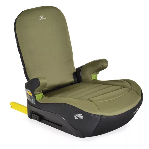 GALAXY ülésmagasító háttámlával 125-150cm, ISOFIX ZÖLD