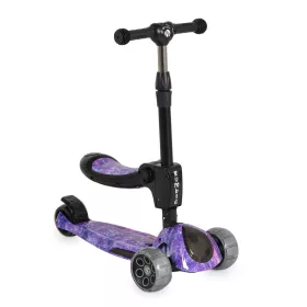RUMBLE roller ráülős, átalakítható LILA/FEKETE