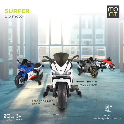 BO Surfer elektromos motor, 20kg-ig, 2 motoros FEHÉR