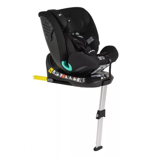 i-PROTECT autós ülés 40-150cm támasztólábbal 360 forgatható FEKETE