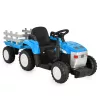 BO DALLAS elektromos traktor trélerrel 12V 140cm KÉK
