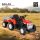 BO DALLAS elektromos traktor trélerrel 12V 140cm PIROS