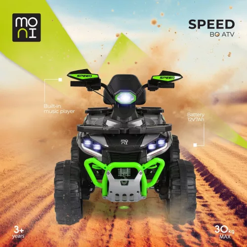 BO SPEED quad elektromos 4X25W motorral ZÖLD