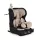 SECURITY autós ülés belső övvel, isofix, ajándék 2plüss+párna 76-150cm BÉZS