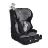 ROCK autós ülés 76-150cm, 2játékkal, pohártartó, belső öv, isofix nélkül SZÜRKE