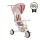 COMPACTO ÚJ 3IN1 tricikli multifunkciós, futóbiciklivé alakítható PINK