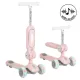 STREETPRO roller 2in1 üléssel, zenél, 30kg-ig PINK