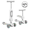 STREETPRO roller 2in1 üléssel, zenél, 30kg-ig SZÜRKE