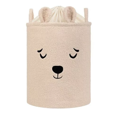 NORI prémium játéktároló kosár XL méret 35x45cm BÉZS