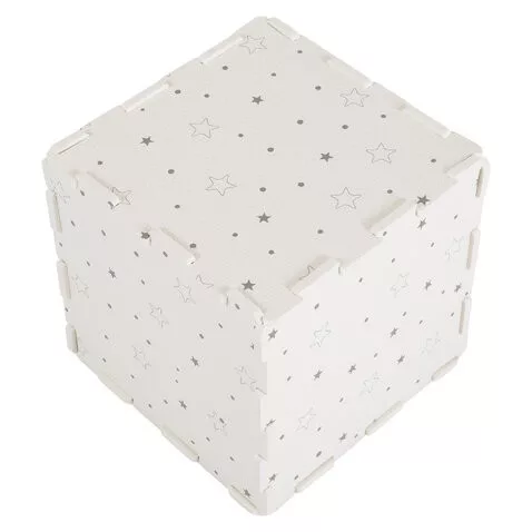 HABTAPI 9 db-os puzzle FEHÉR/CSILLAGOS
