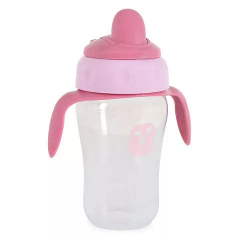 CUP csőrös itatópohár kiömlés mentes 270ml PINK