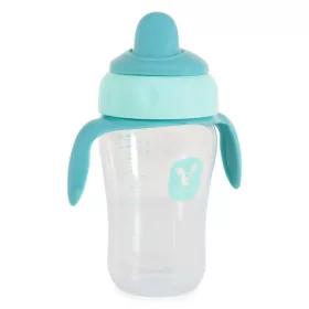 CUP csőrös itatópohár kiömlés mentes 270ml KÉK